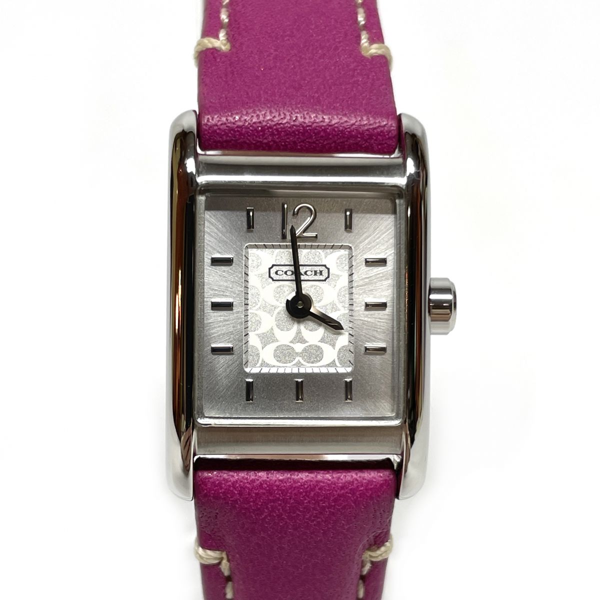楽天市場】コーチ COACH レディース 腕時計 0820 ホワイト シルバー SS