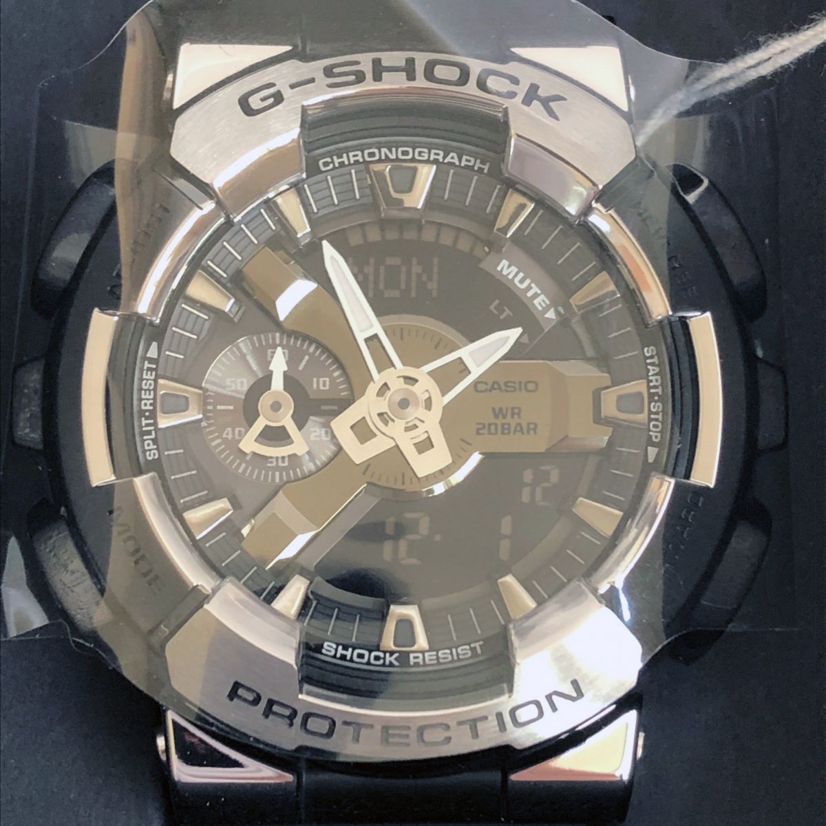 【未使用】 CASIO G-SHOCK GM-110-1AJF シルバー　【津山店】
