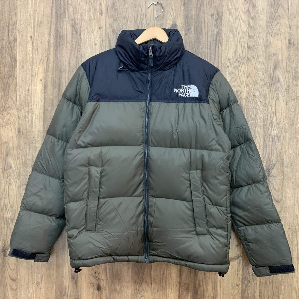 THE NORTH FACE ザ・ノース・フェイス ヌプシジャケット NUPTSE JACKET カーキ ND91841 サイズL ※中古 【津山店】