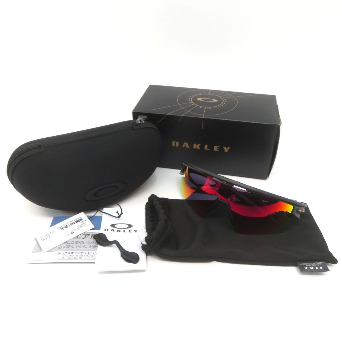 OAKLEY オーク材ロバート・エドワード・リー SPHAERA SLASH スフィエラ スラッシュ OO9499_949906(36) 黒眼鏡 ※中古