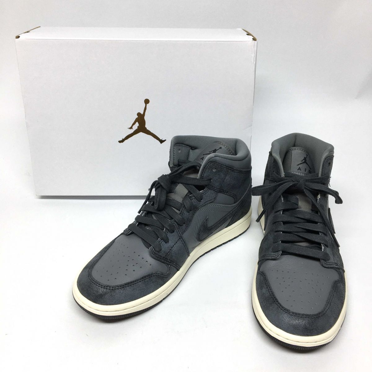 【新古品】 NIKE ナイキ WMNS AIR JORDAN 1 MID SE エアジョーダン1 スニーカー 25.0糎 FJ3448-001  箱有 【津山店】