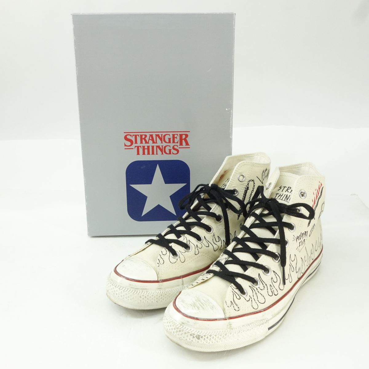 CONVERSE コンバース ALL STAR AGED オールスター エイジド 87 HC HI STRANGER THINGS 5 1SE916 US8.5 27糎 箱有 ※中古
