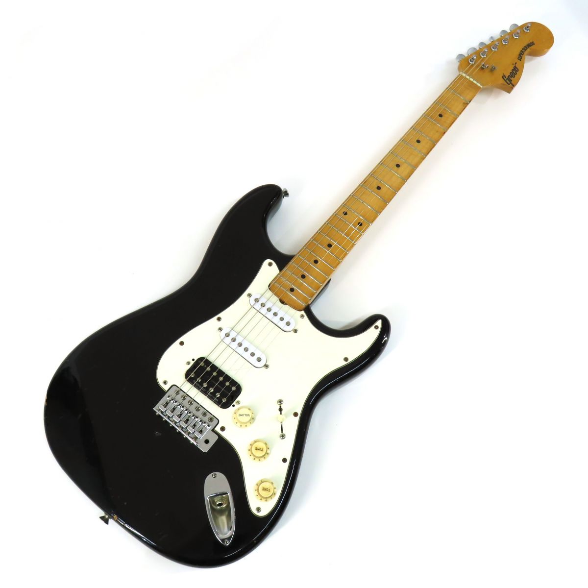 楽天市場】エレキギター グレコ WS-STD Black ブラック メイプル