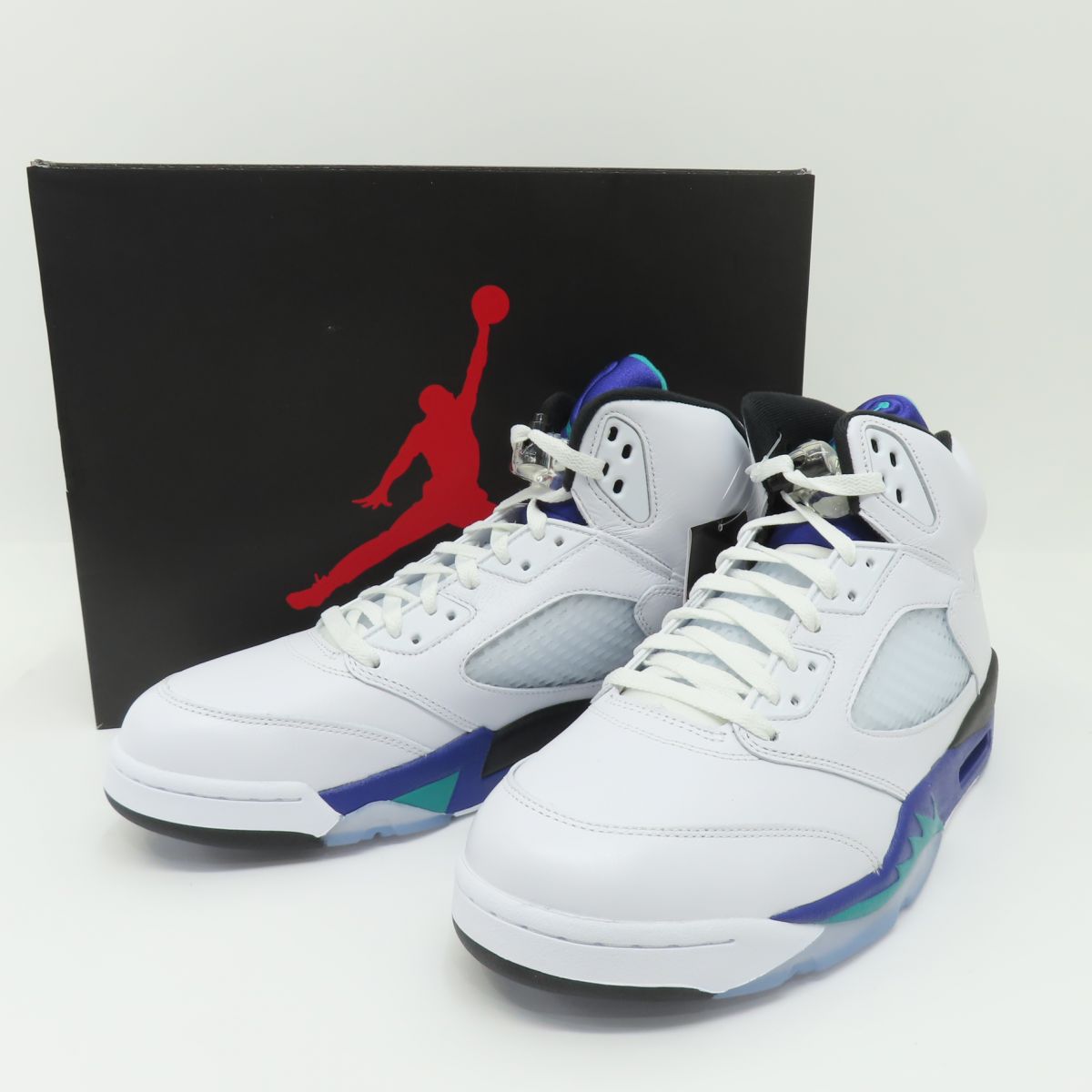 【未当て嵌める】NIKE ナイキ AIR JORDAN 5 RETRO OG 大気圏 ジョーダン レトロ HQ7978-100 US12 30糎 箱有