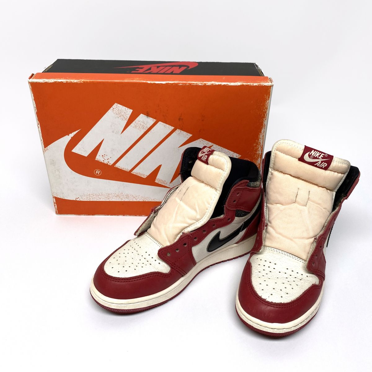 NIKE ナイキ Air Jordan 1 High OG エアジョーダン1 ご機嫌 DZ5485-612 \u0026quot;Lost \u0026amp; Found/Chicago\u0026quot;  23.5糎 ※中古【津山店】