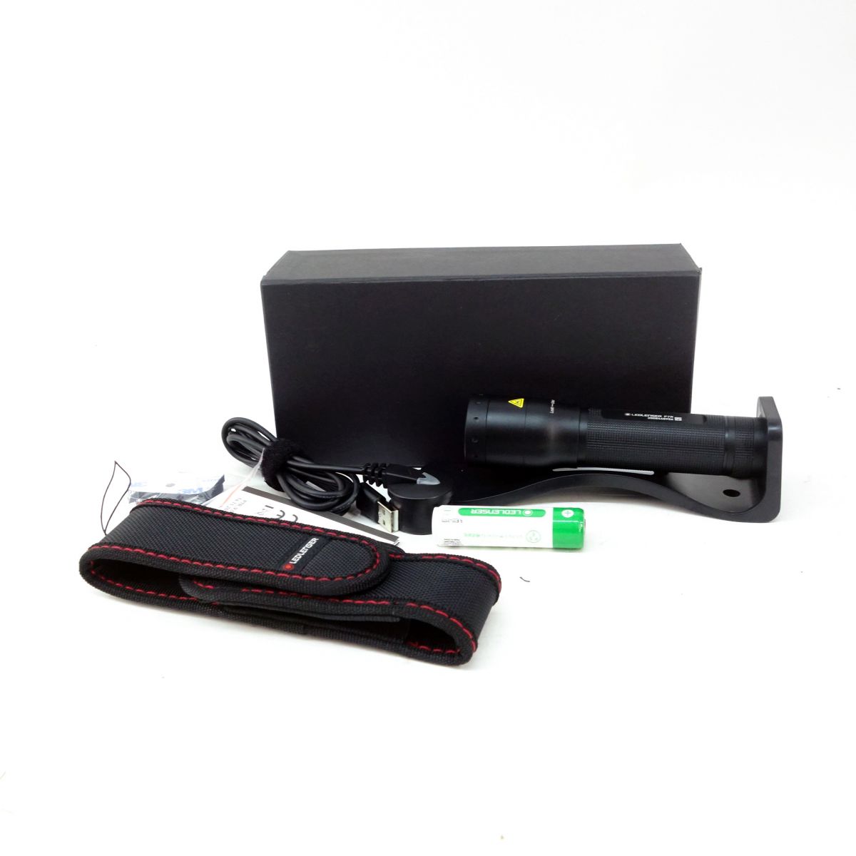 LEDLENSER レッドレンザ― LED閃光電球ともし火 P7R 9408-R ※中古美品