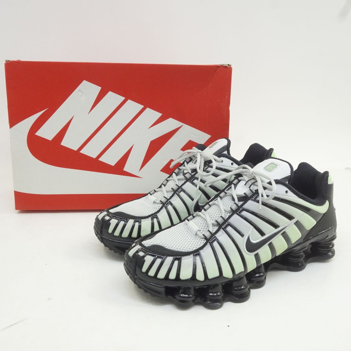 NIKE ナイキ SHOX TL ショックス TL AV3595-300 US9.5 27.5珊 箱有 ※中古
