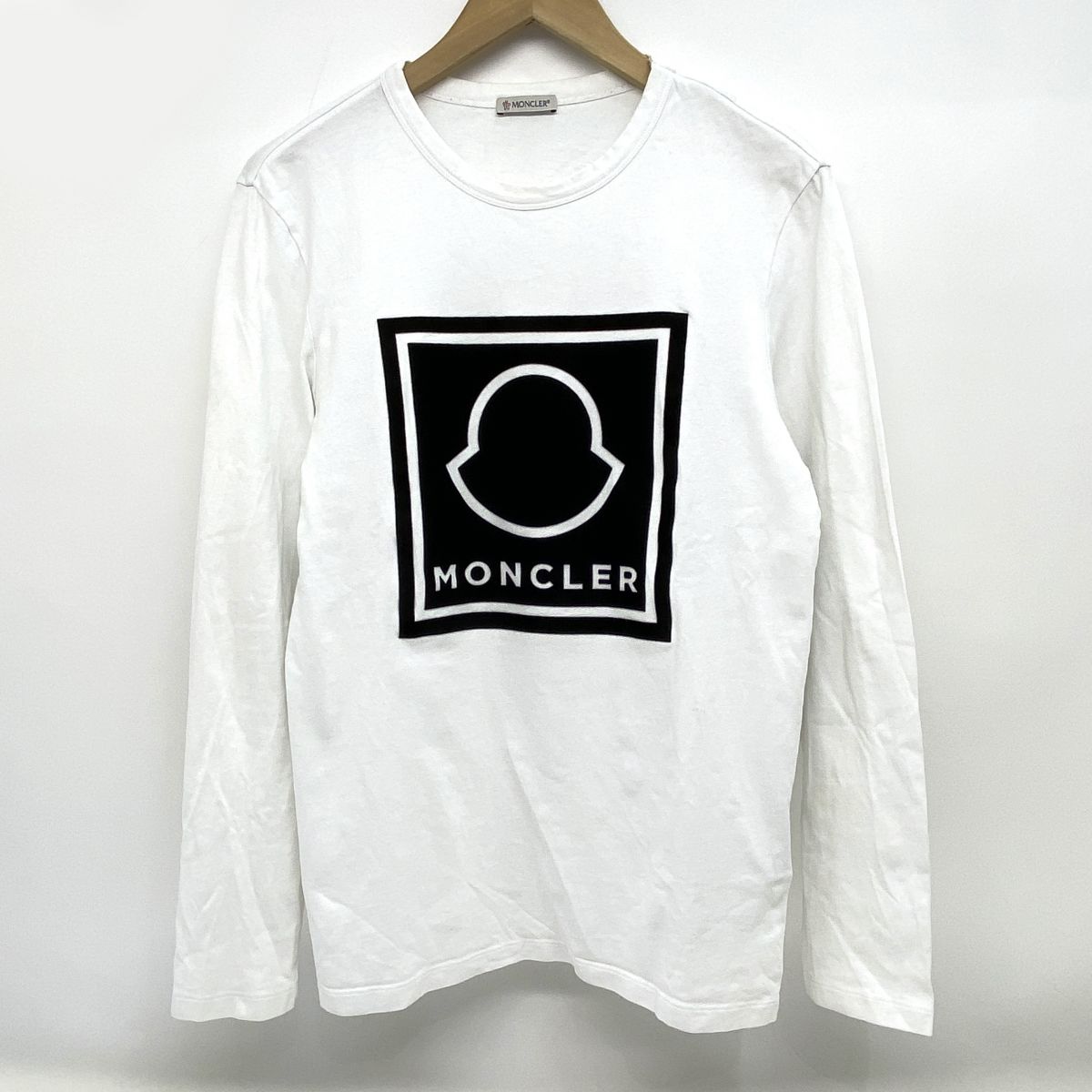 MONCLER モンクレール MAGLIA T-SHIRT Tシャツ 長袖 G20918D00002 Sサイズ ※中古