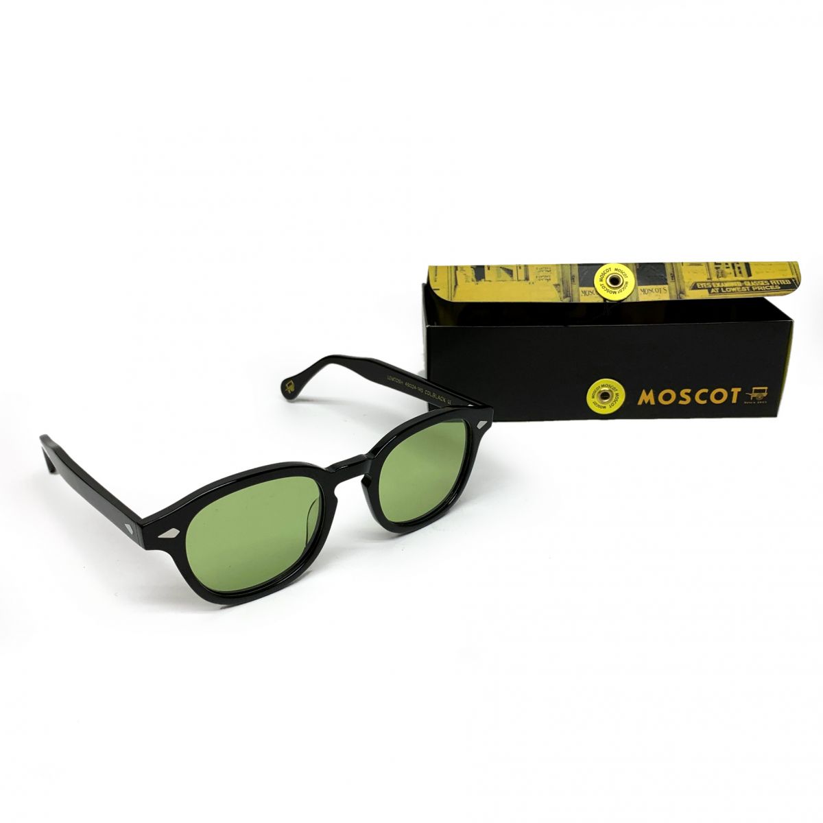 楽天市場】MOSCOT LEMTOSH BROWN CRYSTAL SUNGLASSES モスコット