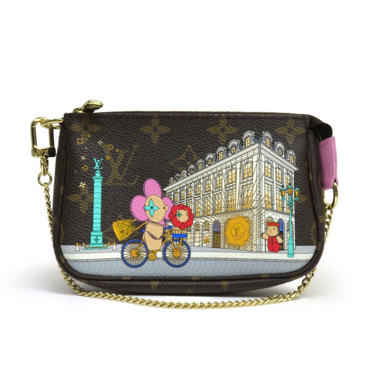 LOUIS VUITTON ルイヴィトン モノグラム ヴィヴィエンヌ ミニ ポシェット・アクセソワール M81760 付属物合切袋