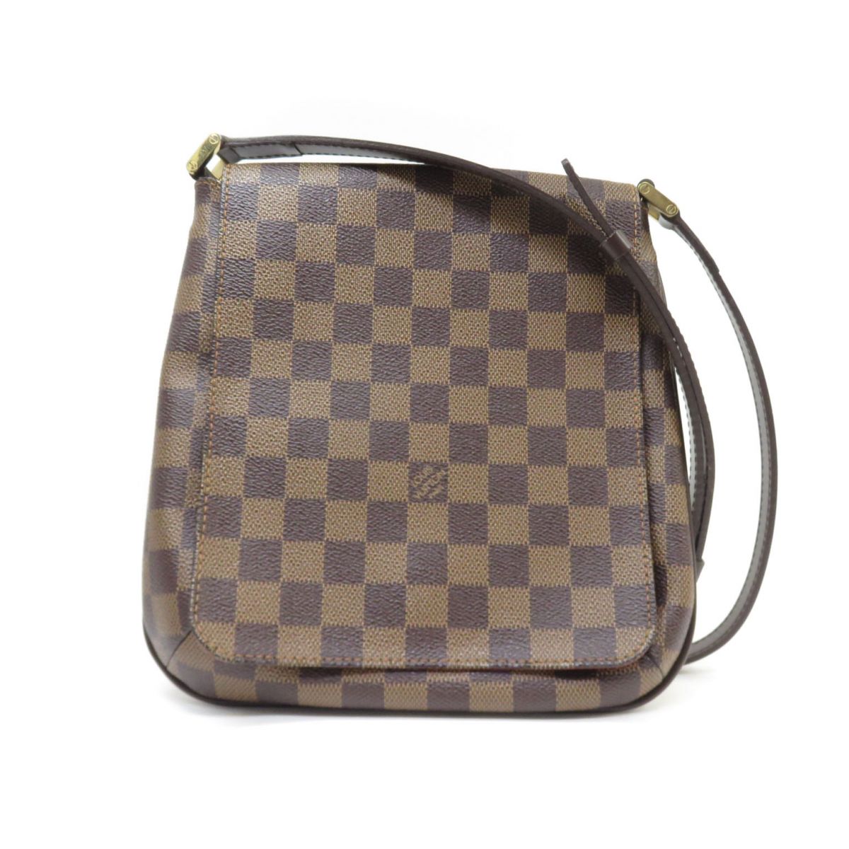 LOUIS VUITTON ルイヴィトン ダミエ ミュゼットサルサ ロング肩先 N51300 曲がった掛け