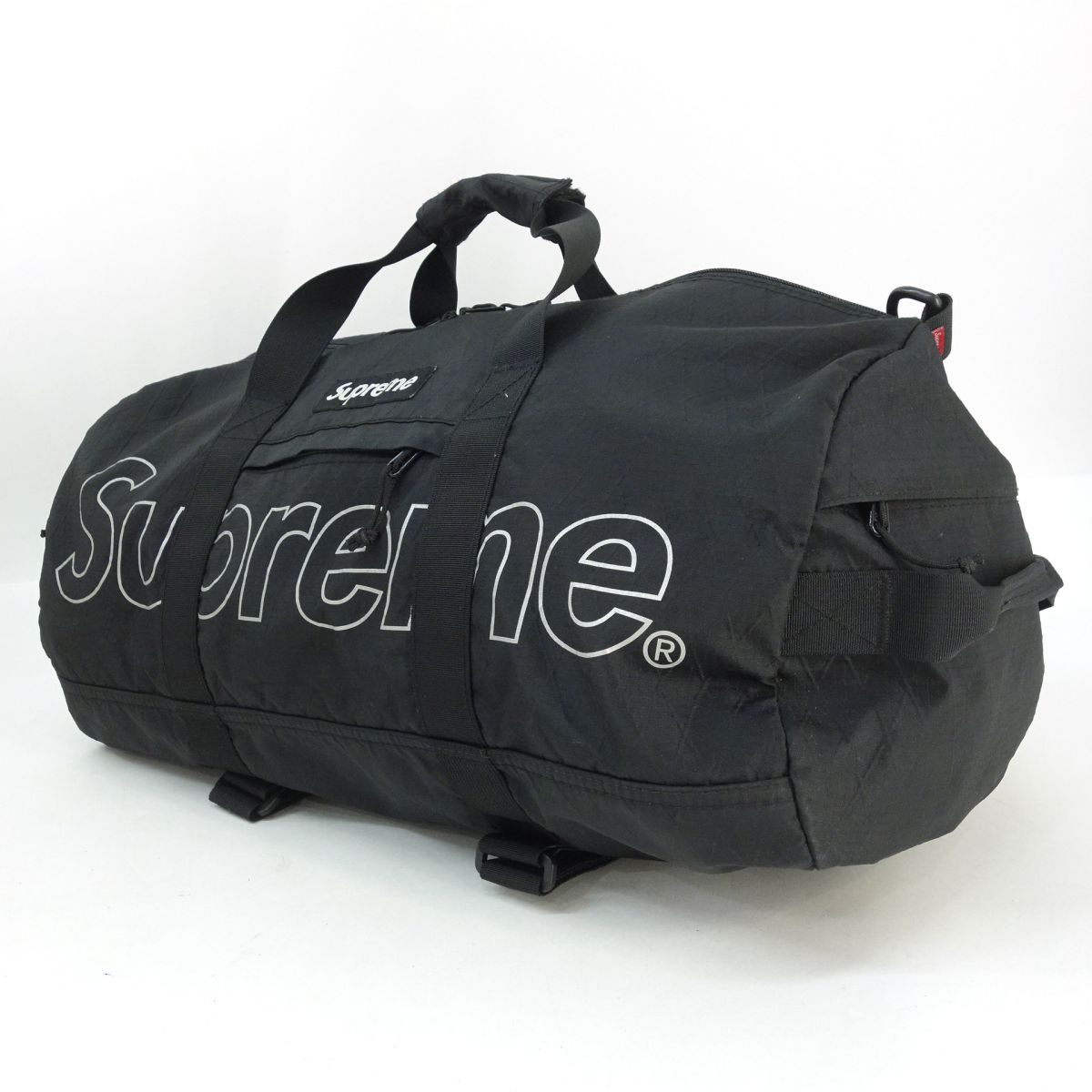 supreme NIKE ボストンバッグ Supreme x Nike Leather Duffle Bag FW19 (BLACK) - NEW WITH