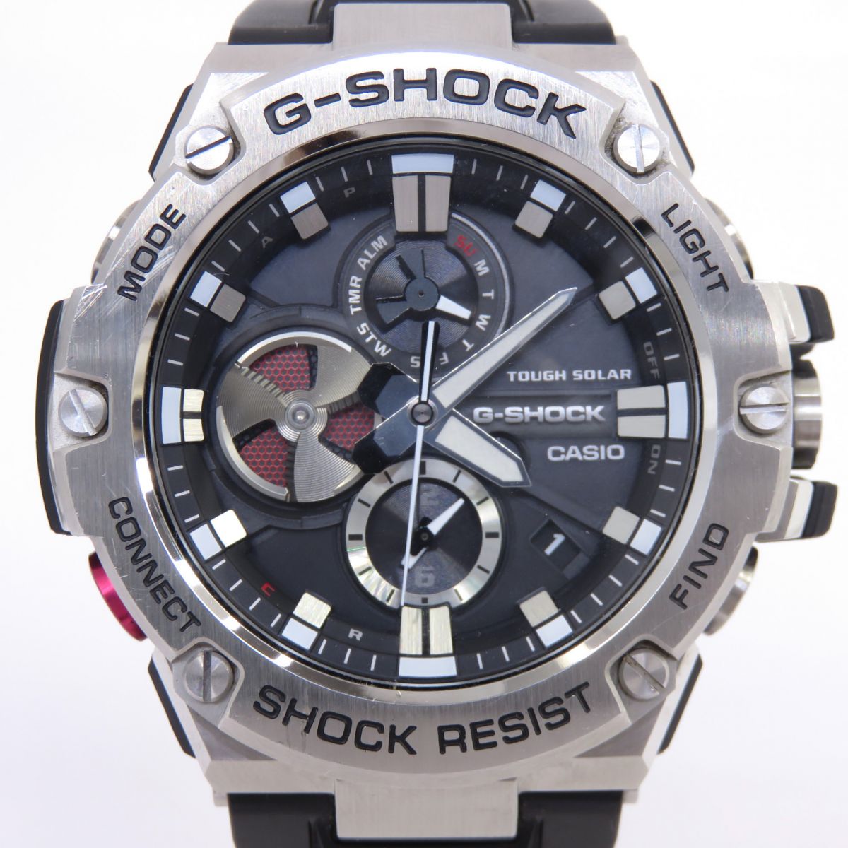 CASIO カシオ G-SHOCK GST-B100-1ADR タフソーラー 腕時計 並行輸入品 ※中古｜お宝ギターズ