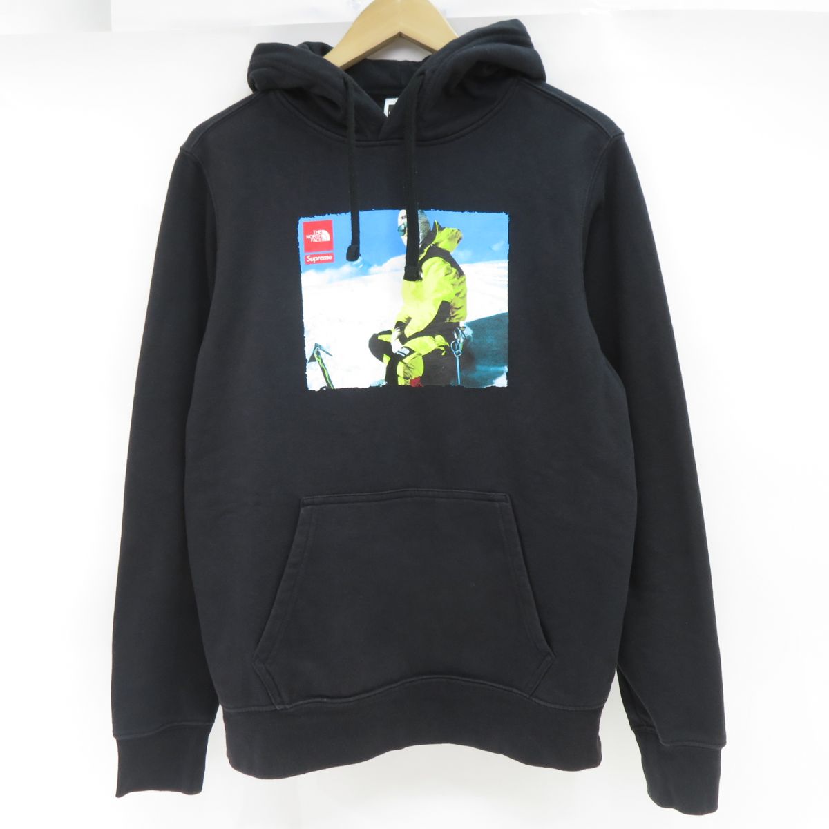 Supreme×THE NORTH FACE シュプリーム ノースフェイス EXPEDITION PULLOVER プルオーバー パーカー NT61801I Sサイズ ※中古
