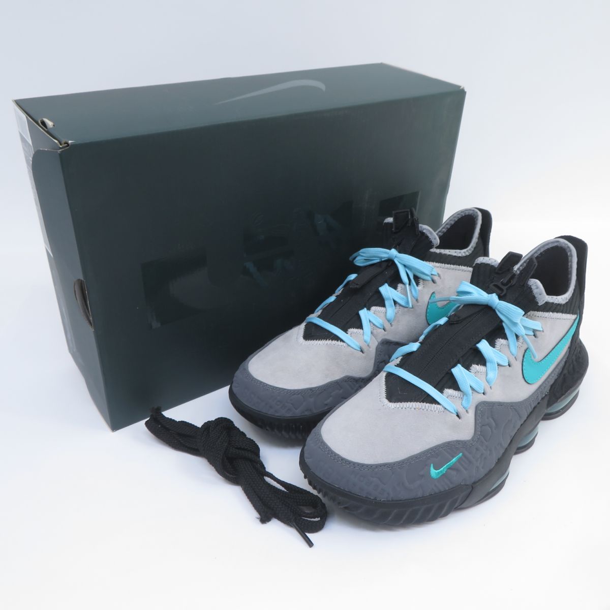 NIKE ナイキ LEBRON 16 LOW AC ATMOS レブロン 16 CD9471-003 US9 27珊 箱有 ※中古