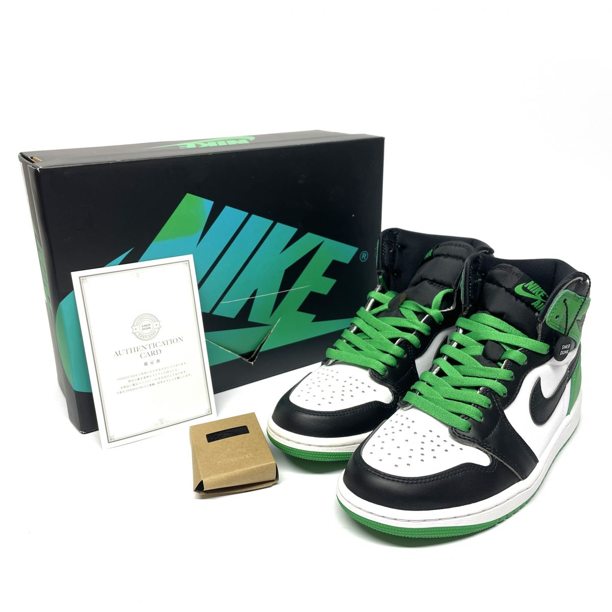 【新古品】 Nike ナイキ Air Jordan 1 Retro High OG  Celtics 25糎 DZ5485-031 スニーカー シューズ 箱有 【津山店】