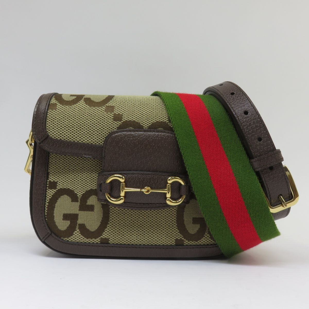 【S価値づける】 GUCCI グッチ ジャンボGG 導管ビット1955 ミニショルダーバッグ 658574