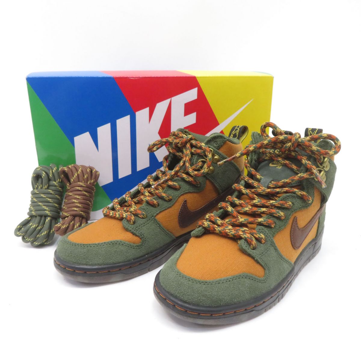 NIKE ナイキ SB DUNK HIGH PRO QS ダンク ハイ プロ クイックストライク DO6119-300 US6.5/24.5cm レディース ※中古美品