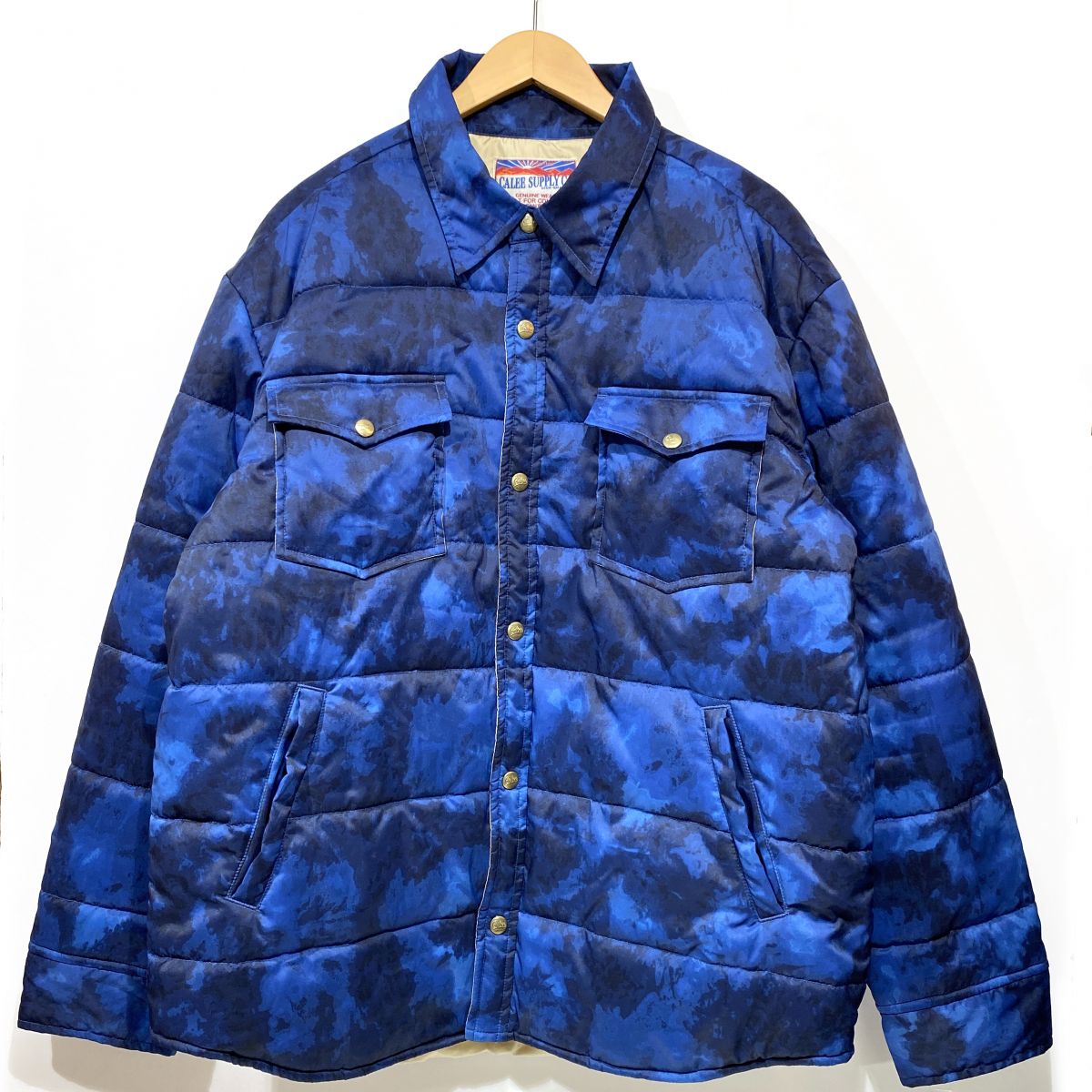 CALEE SUPPLY Co. 中綿ジャケット CL-19AW049 ネイビー メンズ XLサイズ ※中古 【津山店】