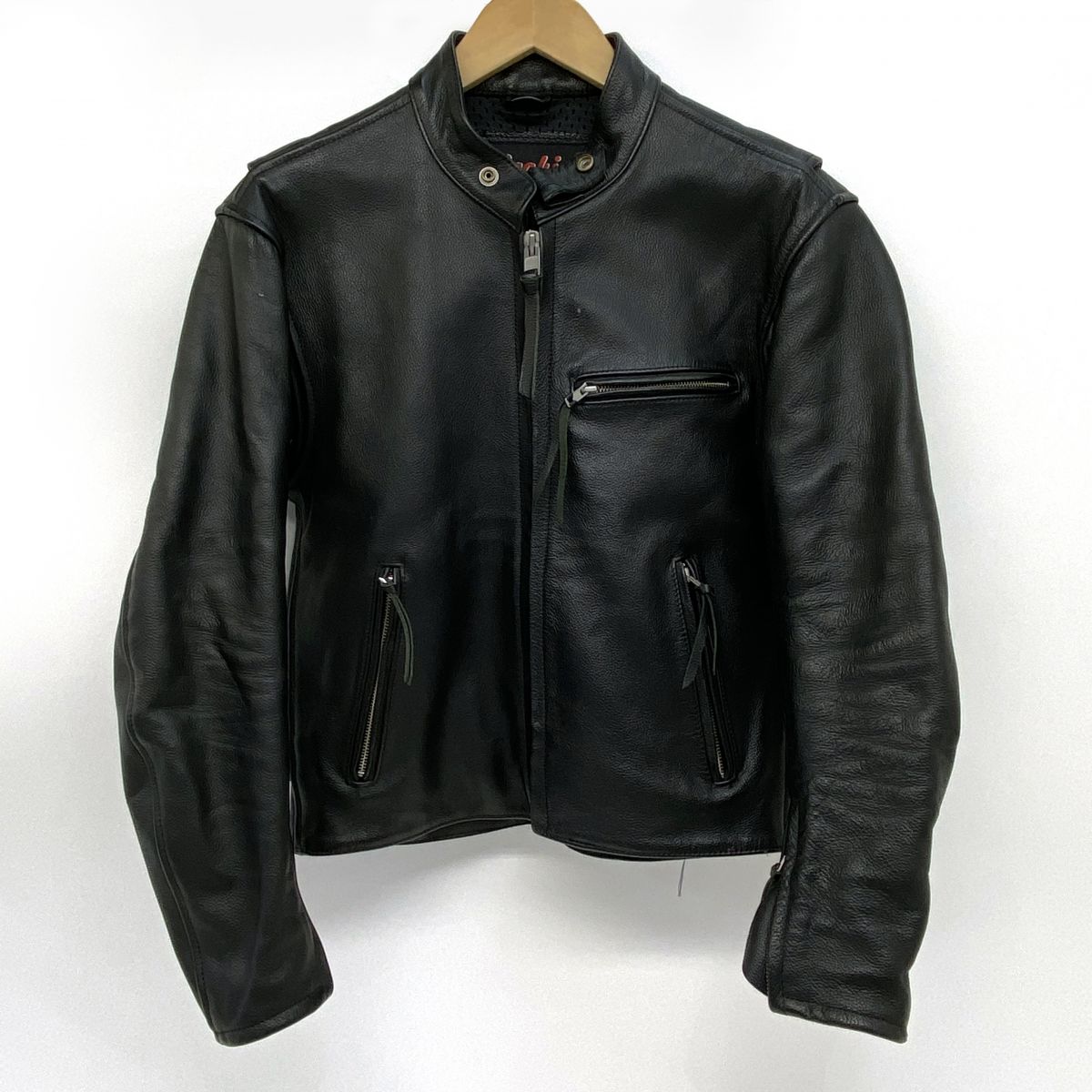 Rookie Leathers ルーキーレザー シングルライダースジャケット レザージャケット Mサイズ ※中古