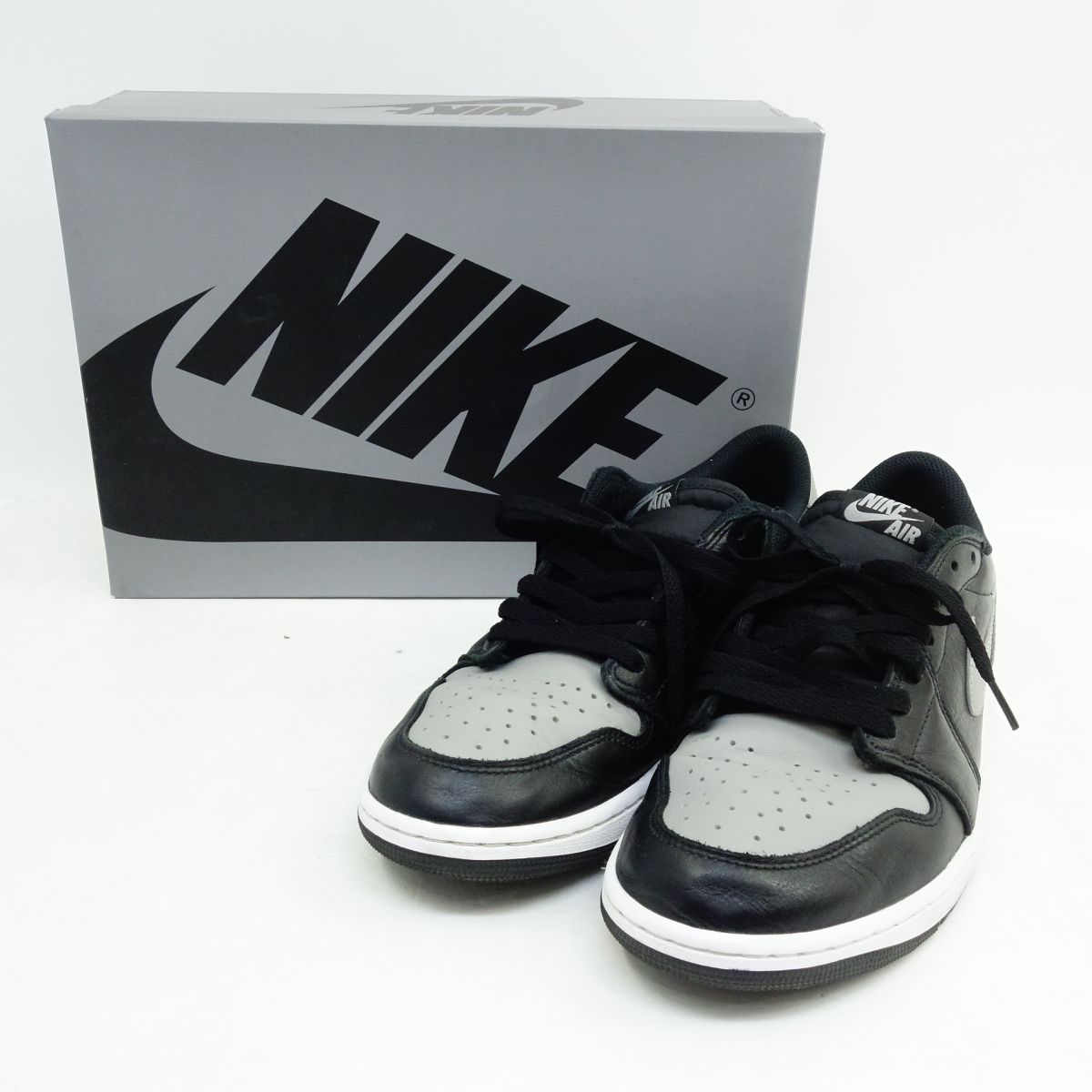 NIKE ナイキ AIR JORDAN 1 RETRO LOW OG 大気圏 ジョーダン レトロ 置き目 一風変わった CZ0790-003 US11 29珊 箱有 ※中古