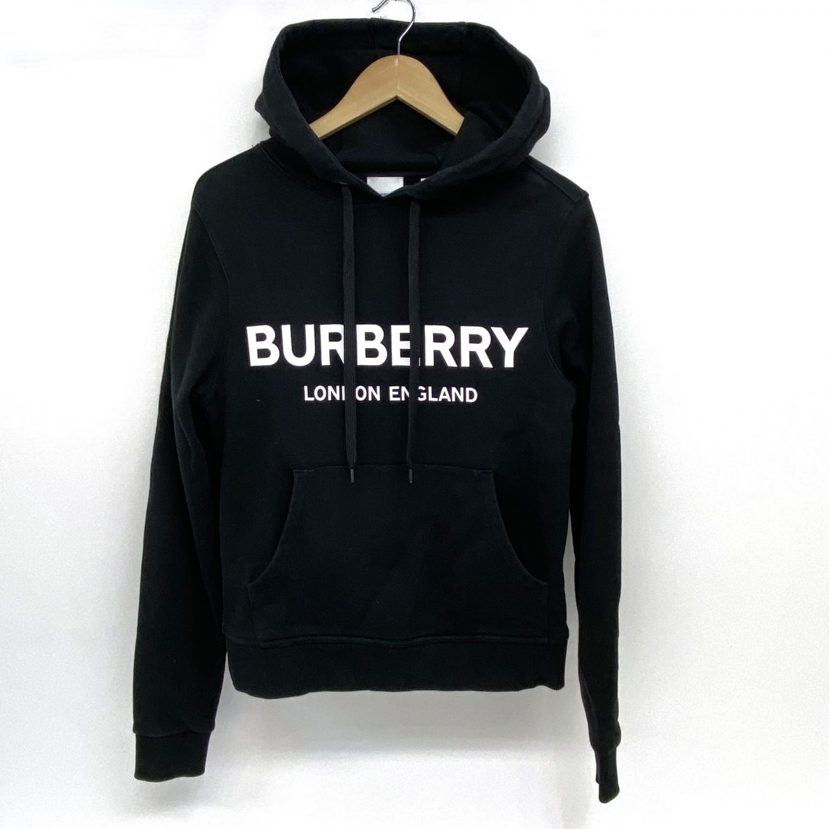 BURBERRY バーバリー POULTER ロゴ パーカー XSサイズ 8011652 レディース ※中古