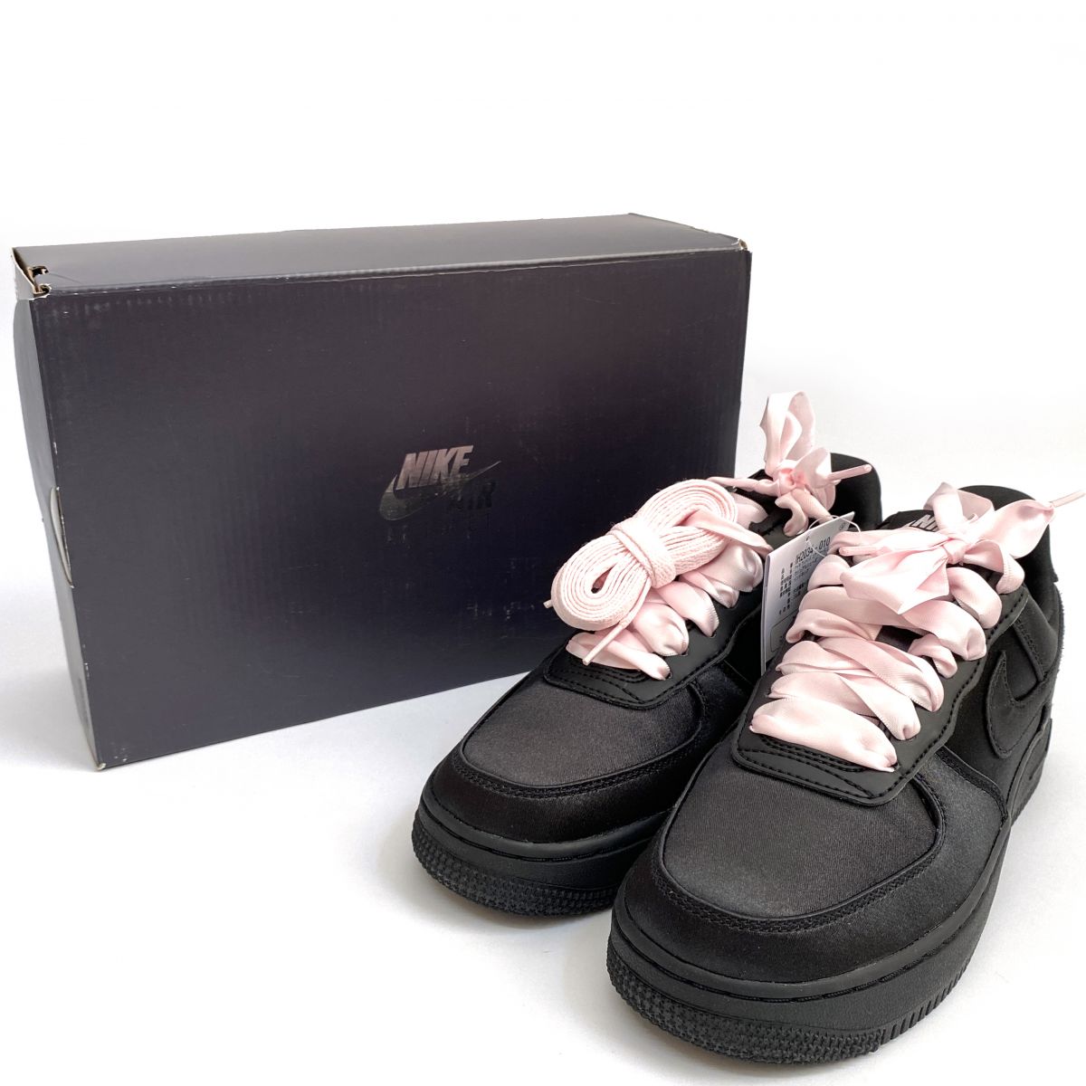 【新古品】 NIKE ナイキ WMNS AIR FORCE 1 '07 LV8 BLACK/BLACK-PINK ICE 23cm IH2034-010 スニーカー レディース 箱有 【津山店】