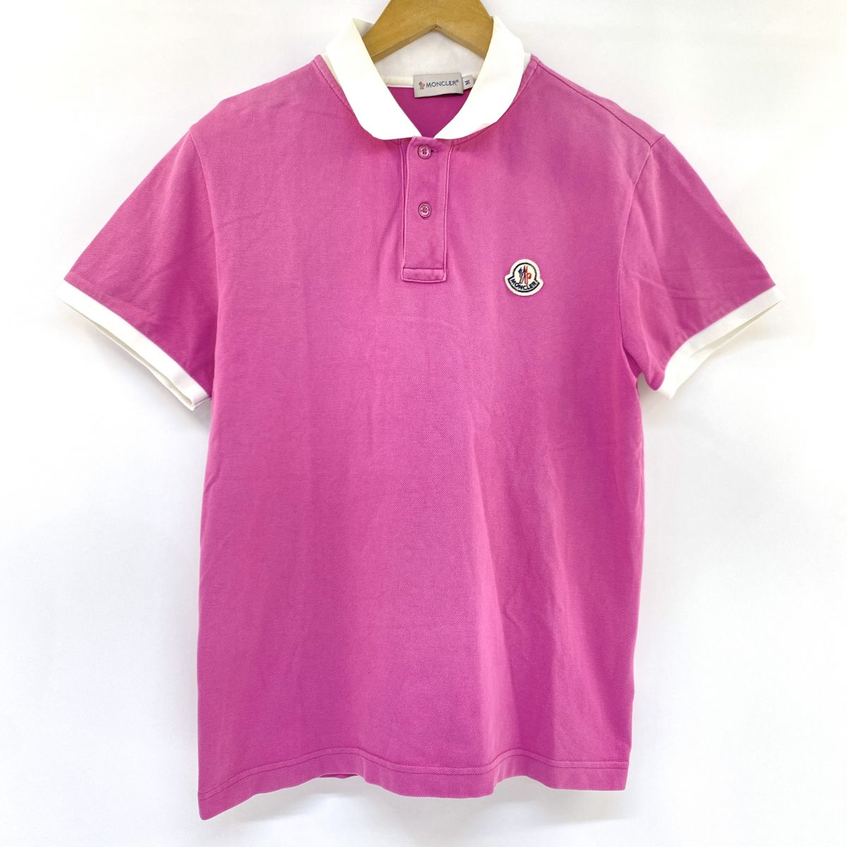 MONCLER モンクレール 半袖 ポロシャツ 131-091-83469-50 Mサイズ ※中古