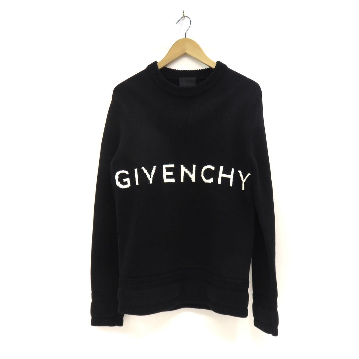 楽天市場】ジバンシィ ニット・セーター ロゴ ブラック メンズ