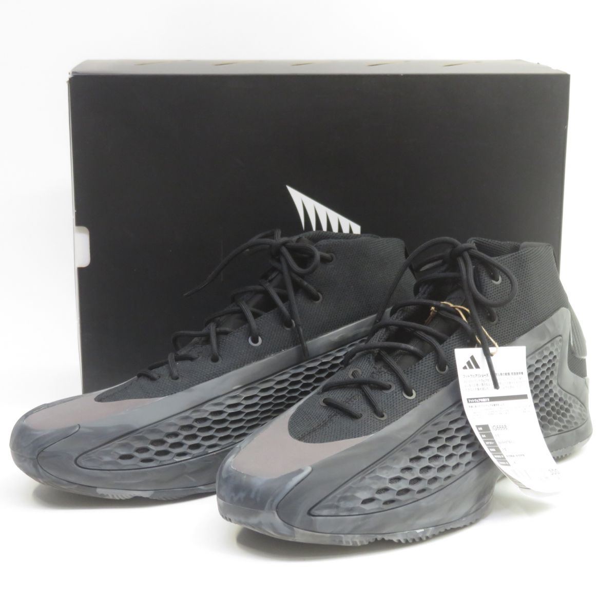 未当て嵌める】adidas アディダス Anthony Edwards 1 アンソニー エドワーズ IG6668 US12 30.0糎 箱有
