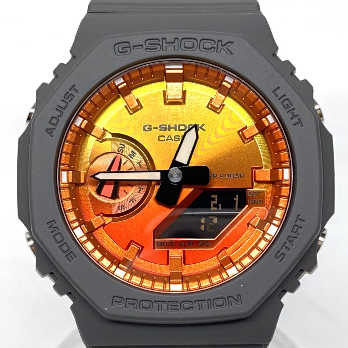 【新古品】 CASIO カシオ Ｇショック G-SHOCK GA-2100FL-8AJF アナデジ クォーツ 腕時計 【津山店】