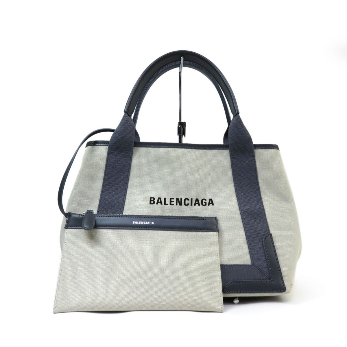 BALENCIAGA トートバッグ ブラック　AQ38N 楽天市場】BALENCIAGA バレンシアガ トートバッグ NAVY ネイビー
