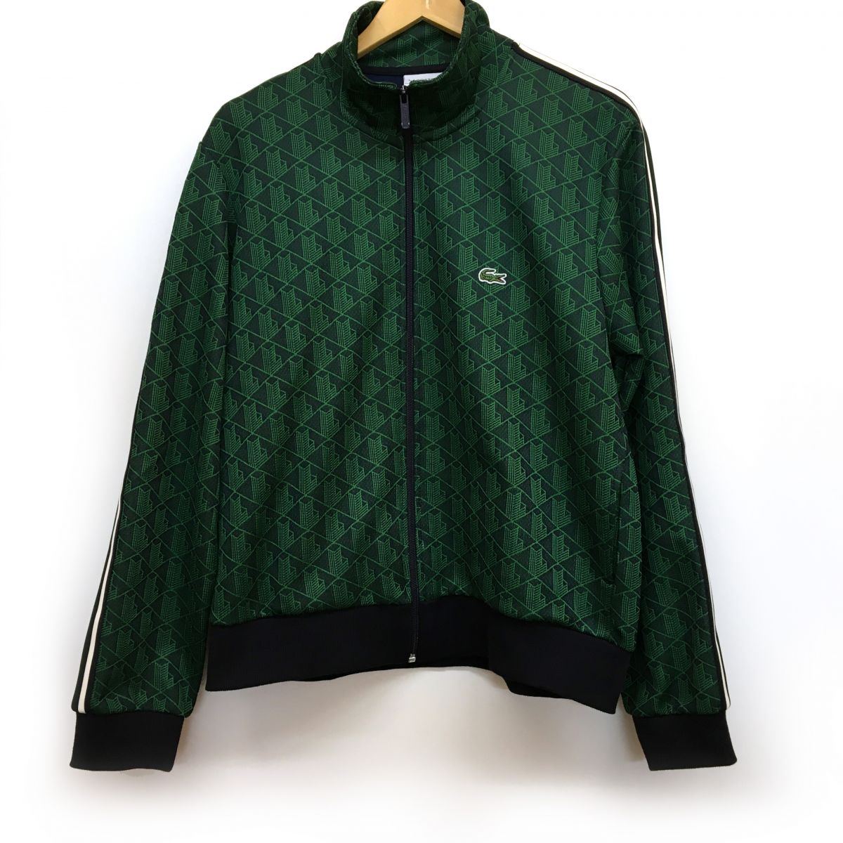 希少レア ラコステ全仏モデル トラックジャケット USサイズL 日本XL 希少 70s フランス製 LACOSTE ラコステ トラックジャケット
