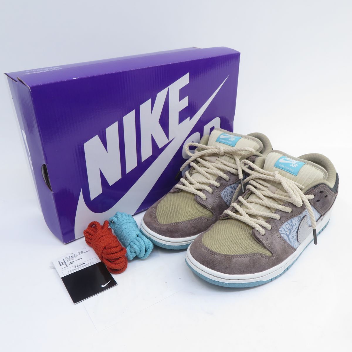 NIKE SB DUNK LOW PRO BIG MONEY SAVINGS ナイキ ダンク 置き目 労働者階級 FZ3129-200 US10 28糎 箱有 ※中古