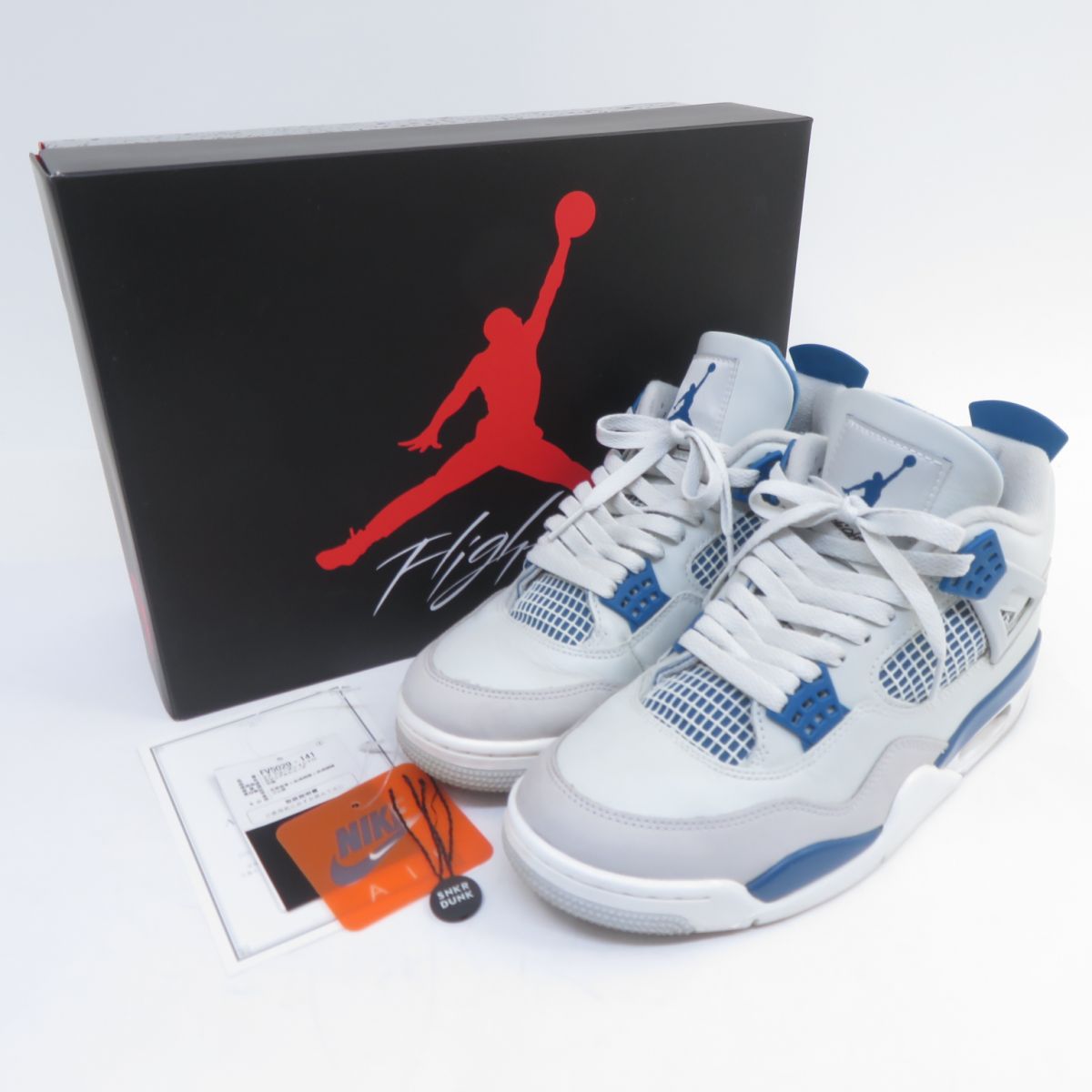 NIKE ナイキ AIR JORDAN 4 RETRO 大気圏 ジョーダン 4 レトロ FV5029-141 US8.5 26.5糎 箱有 ※中古