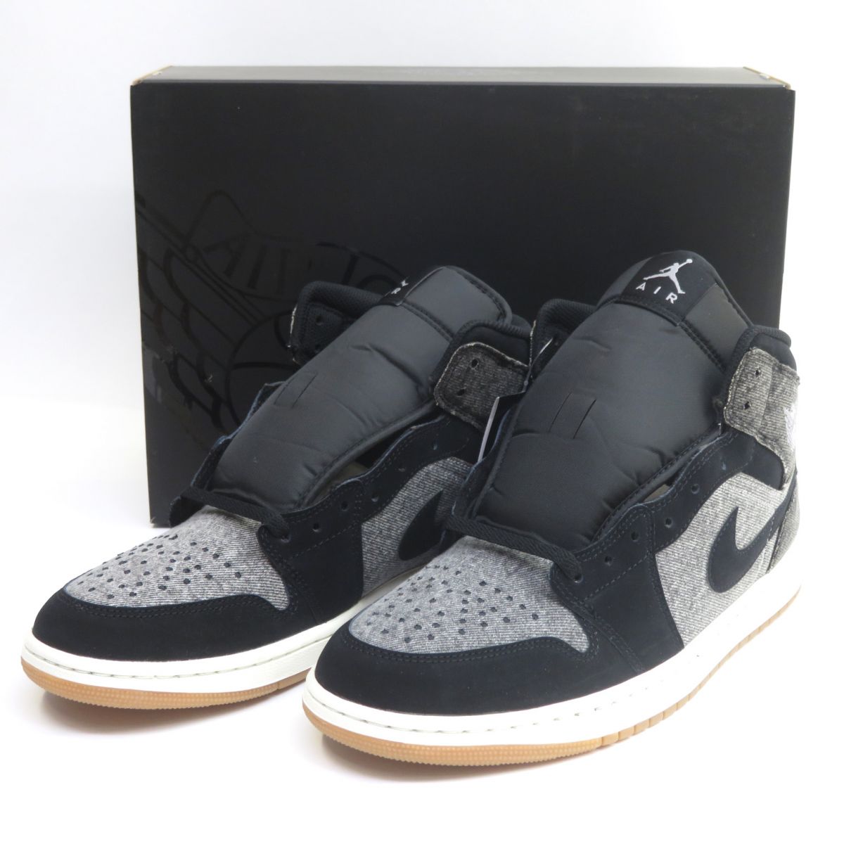 【未当て嵌める】NIKE ナイキ AIR JORDAN 1 MID SE V2 エア湖 ジョーダン1 ミッド HJ4363-001 US11 29糎 箱有