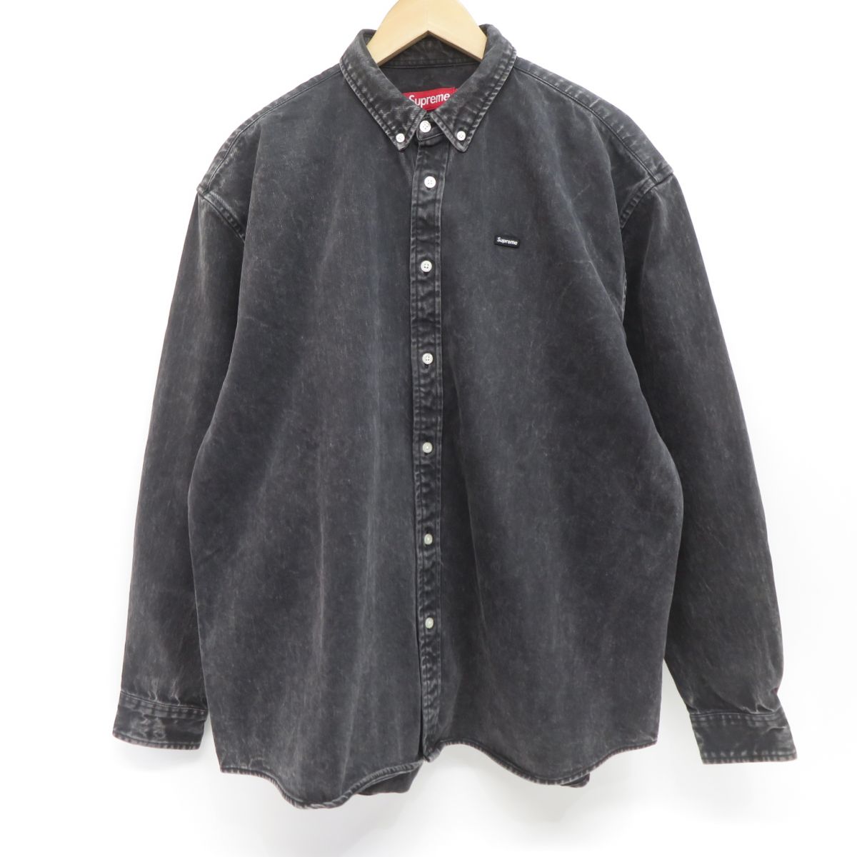 supreme ブラックデニムショートスリーブシャツ Supreme(シュプリーム) 25SSReflective Stripe S S Work Shirt