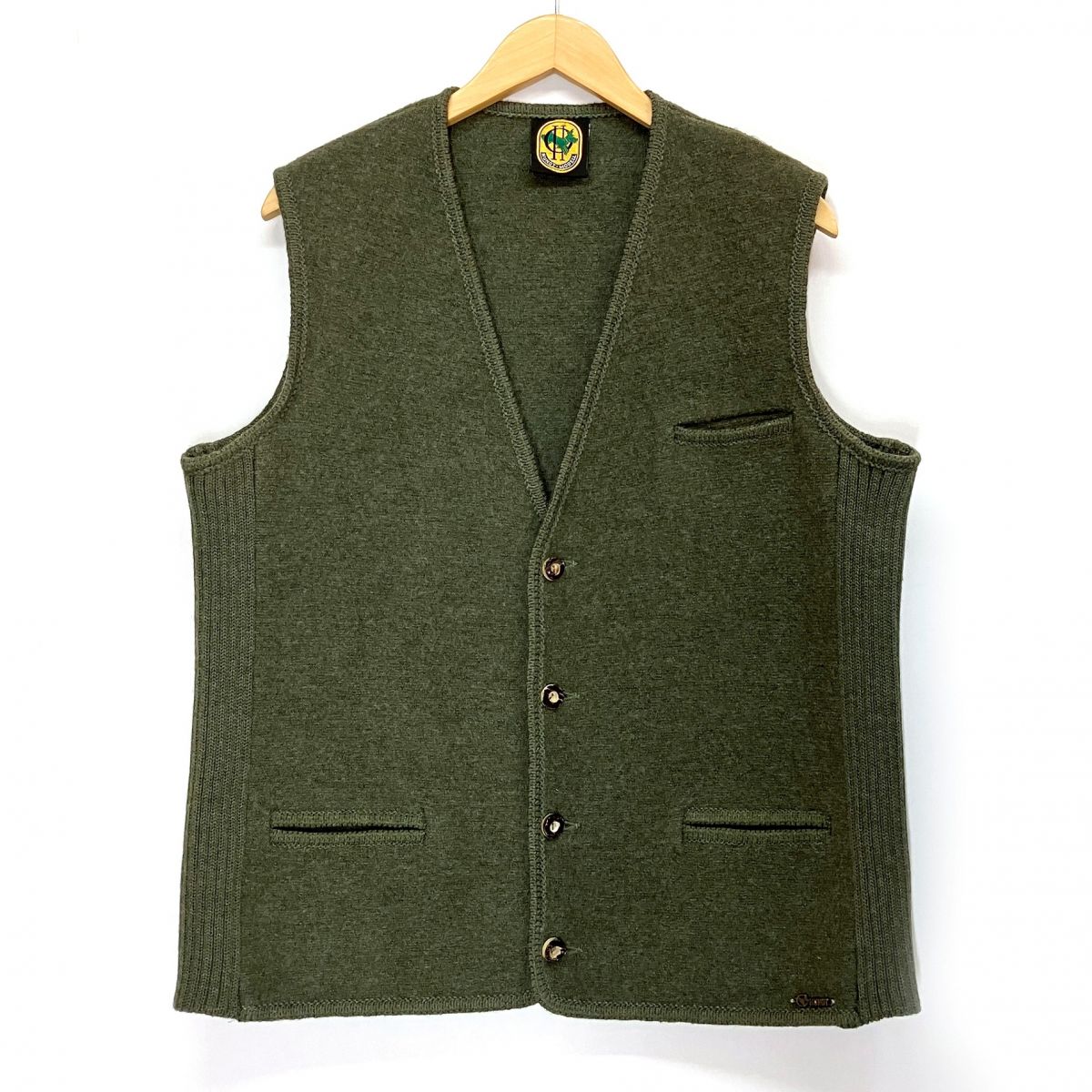 楽天市場】【中古】 BONCOURA (ボンクラ) PIPING VEST BLUE MOCK TWIST