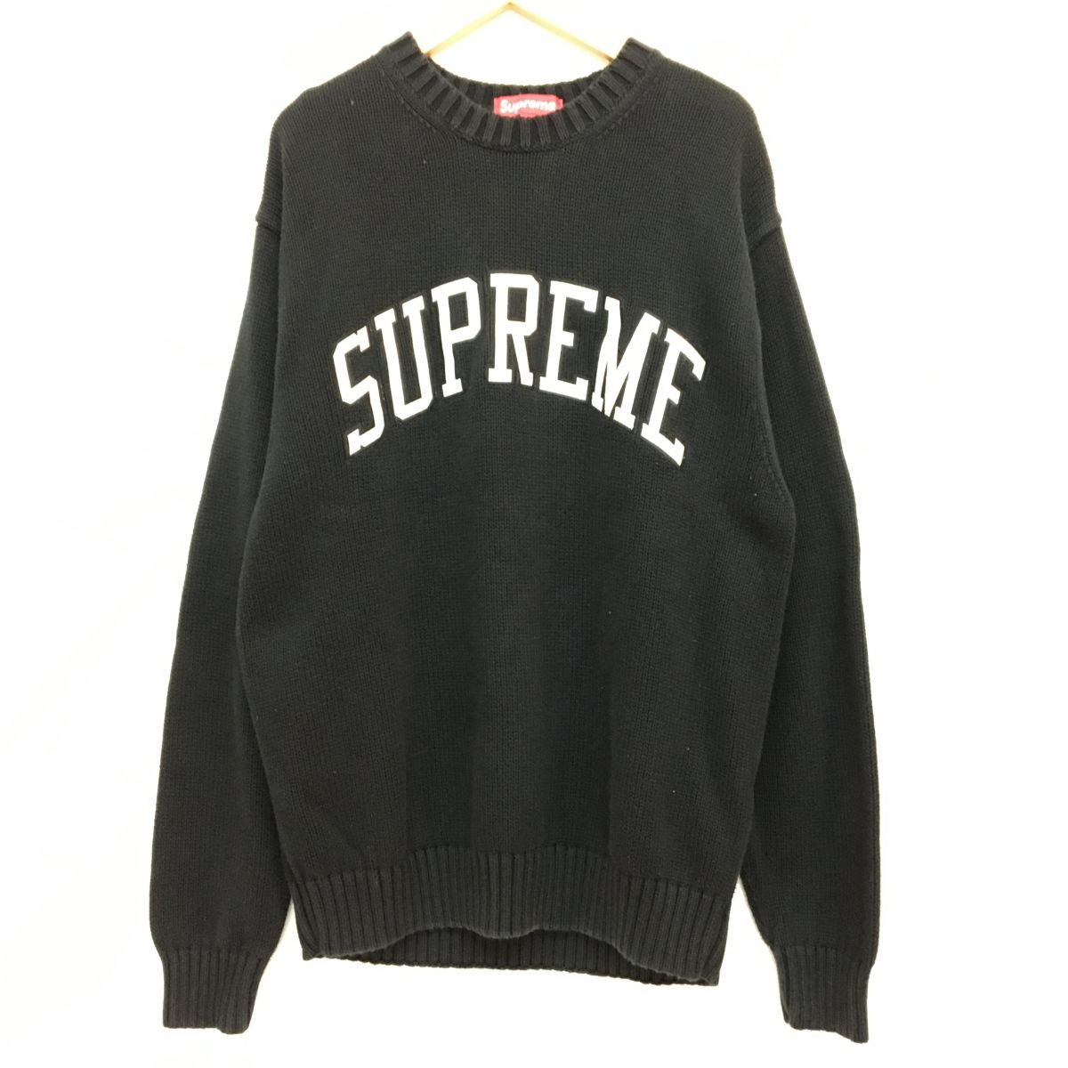 Supreme チェッカーパネル クルーネックセーター ホワイト 楽天市場】Supreme 18ss Checkered Panel Crewneck Sweater Size