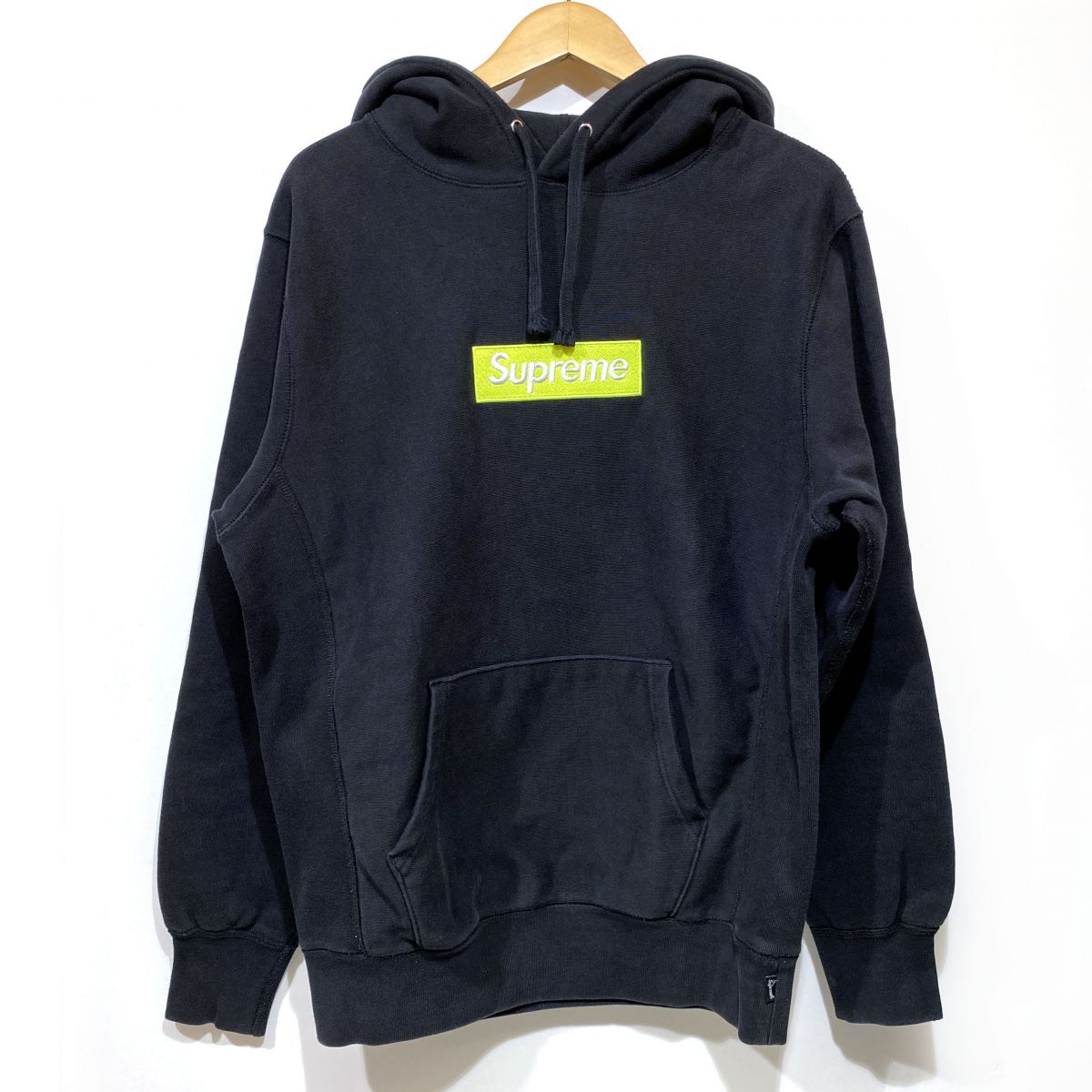 Supreme シュプリーム Box Logo Hooded Sweatshirt パーカー ブラック サイズL メンズ ※中古 【津山店】｜お宝ギターズ
