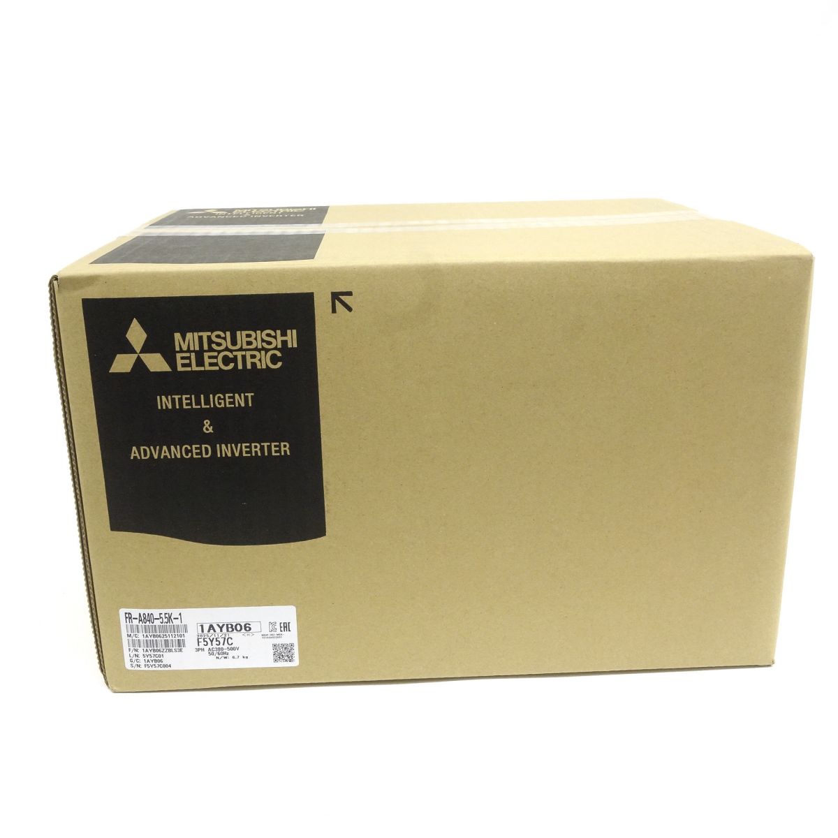 【未開封】三菱電機 インバータ FREQROL FR-A800続きもの FR-A840-5.5K-1