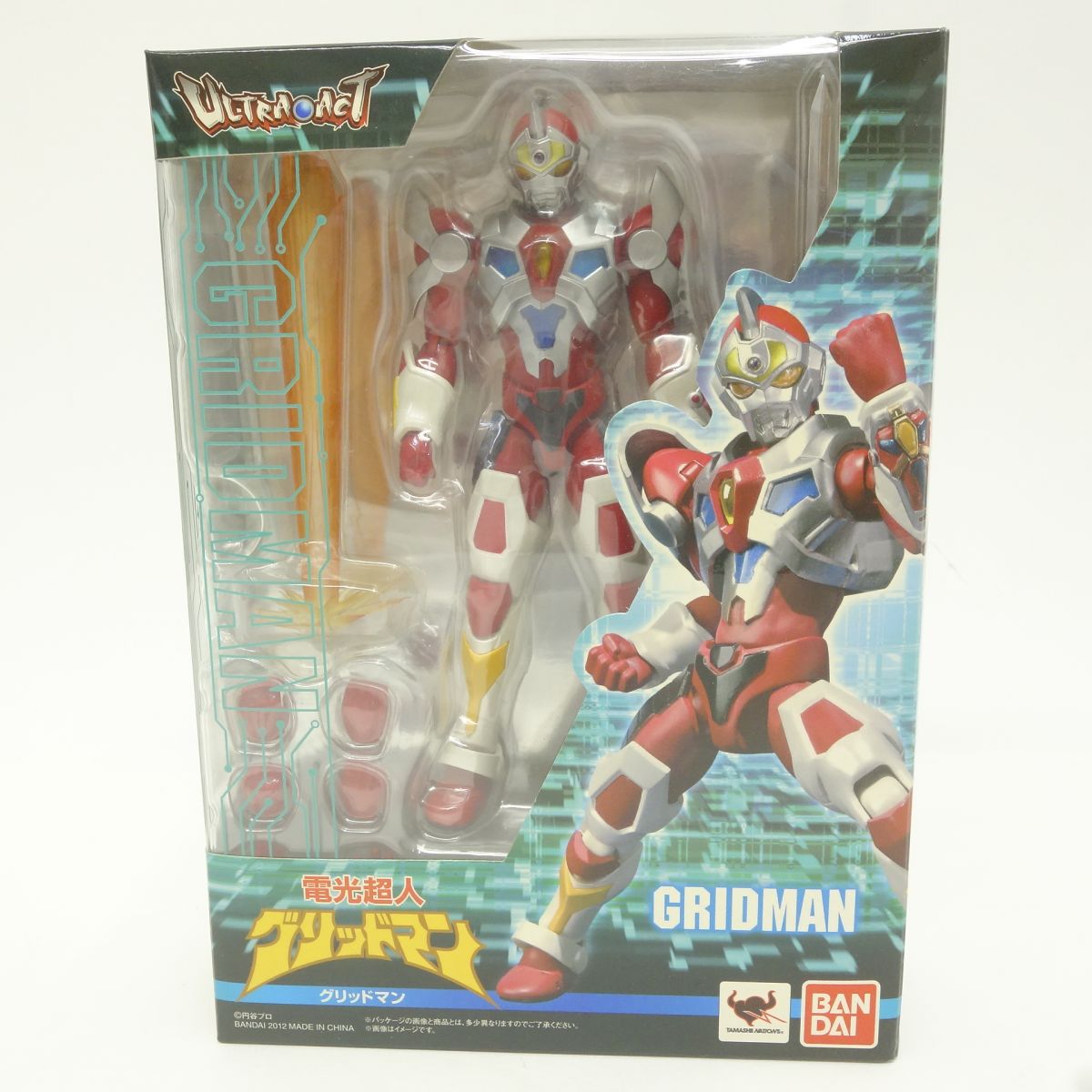 ULTRA-ACT 電光超人グリッドマン グリッドマン フィギュア ※中古画像