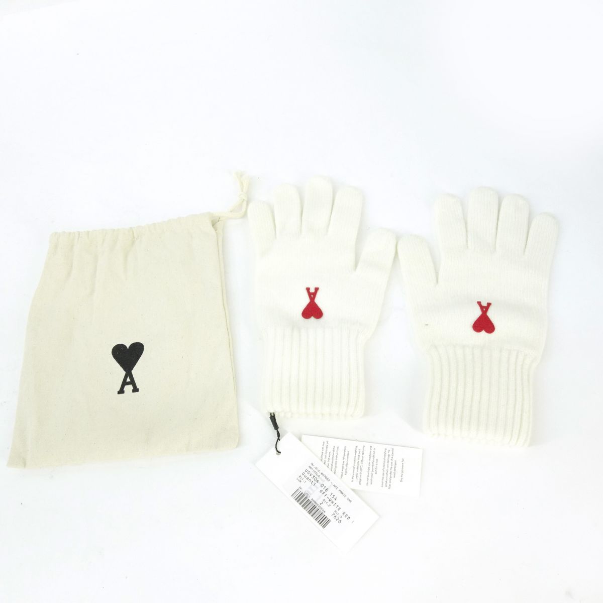 楽天市場】AMI PARIS アミ パリス 手袋 Logo Glove UGV304 018 メンズ