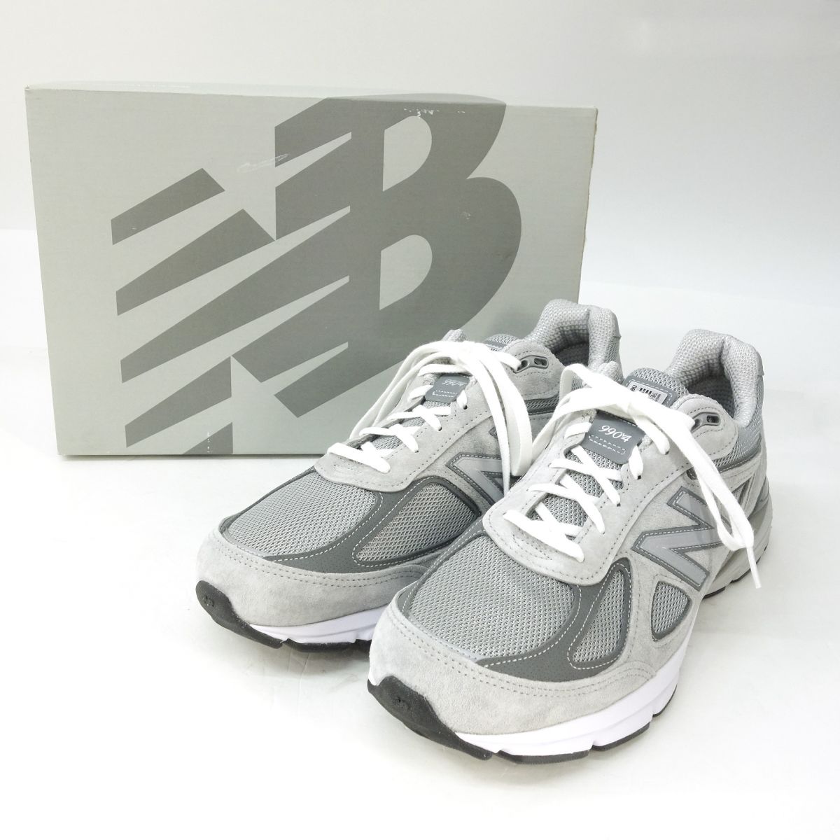 New Balance ニュー平衡にする U990GR4 US12 30糎 箱有 ※中古