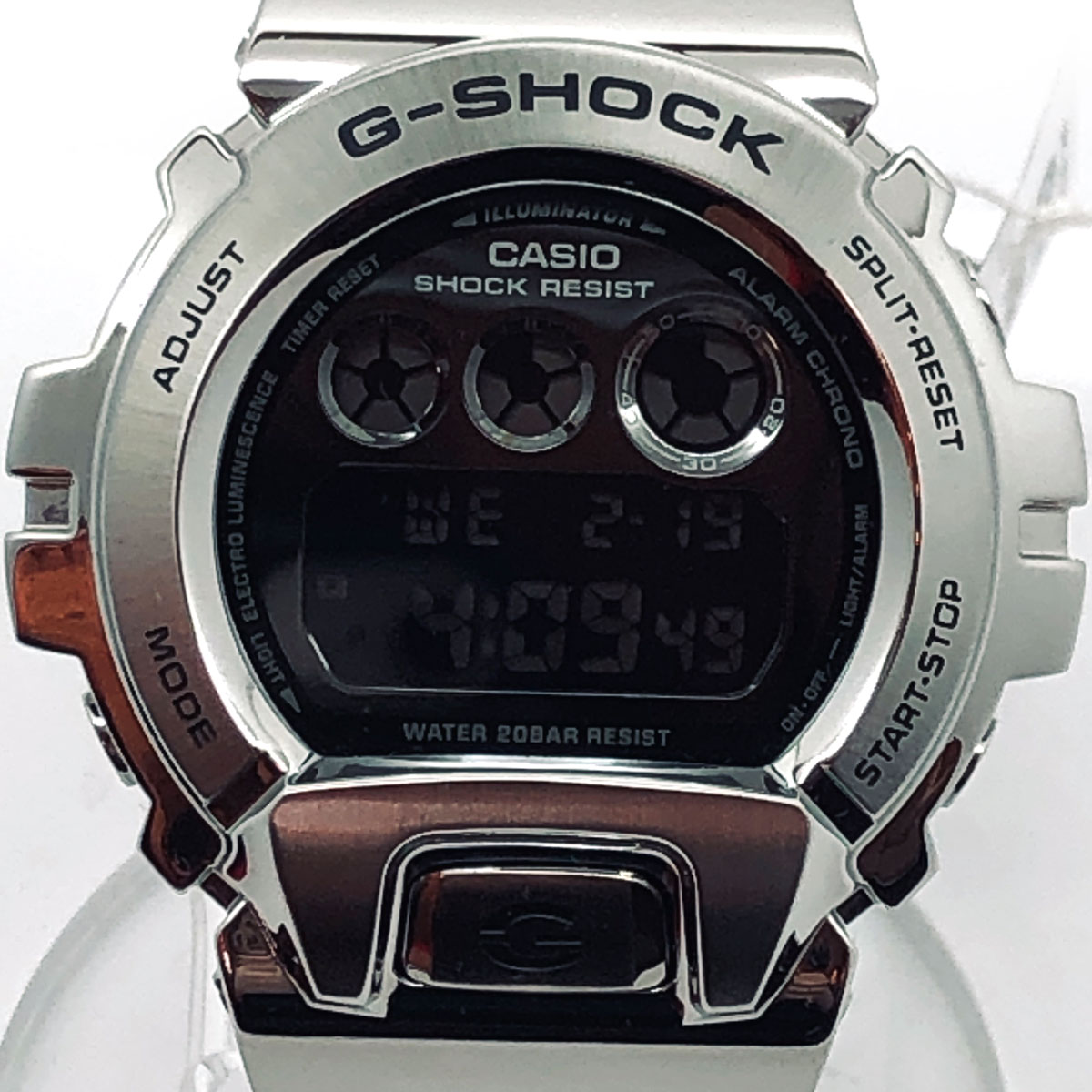 CASIO カシオ G-SHOCK GM-6900-1JF シルバー メンズ腕時計 ※新古品 【津山店】