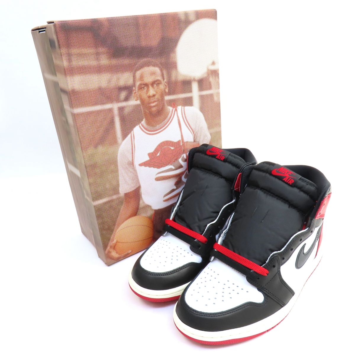 【未当て嵌める】NIKE ナイキ AIR JORDAN 1 RETRO HIGH OG エア湖 ジョーダン レトロ ご機嫌 DZ5485-106 US8.5/26.5糎 箱有