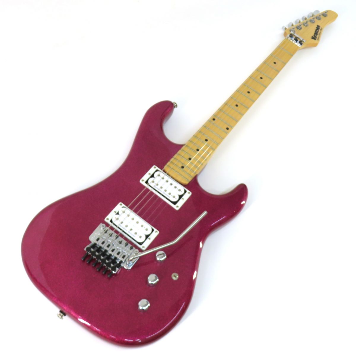 は*な様 KRAMER クレーマー ヴィンテージギター パープル　未使用品 KRAMER(クレイマー) SM-1H Shockwave Purple スルーネック