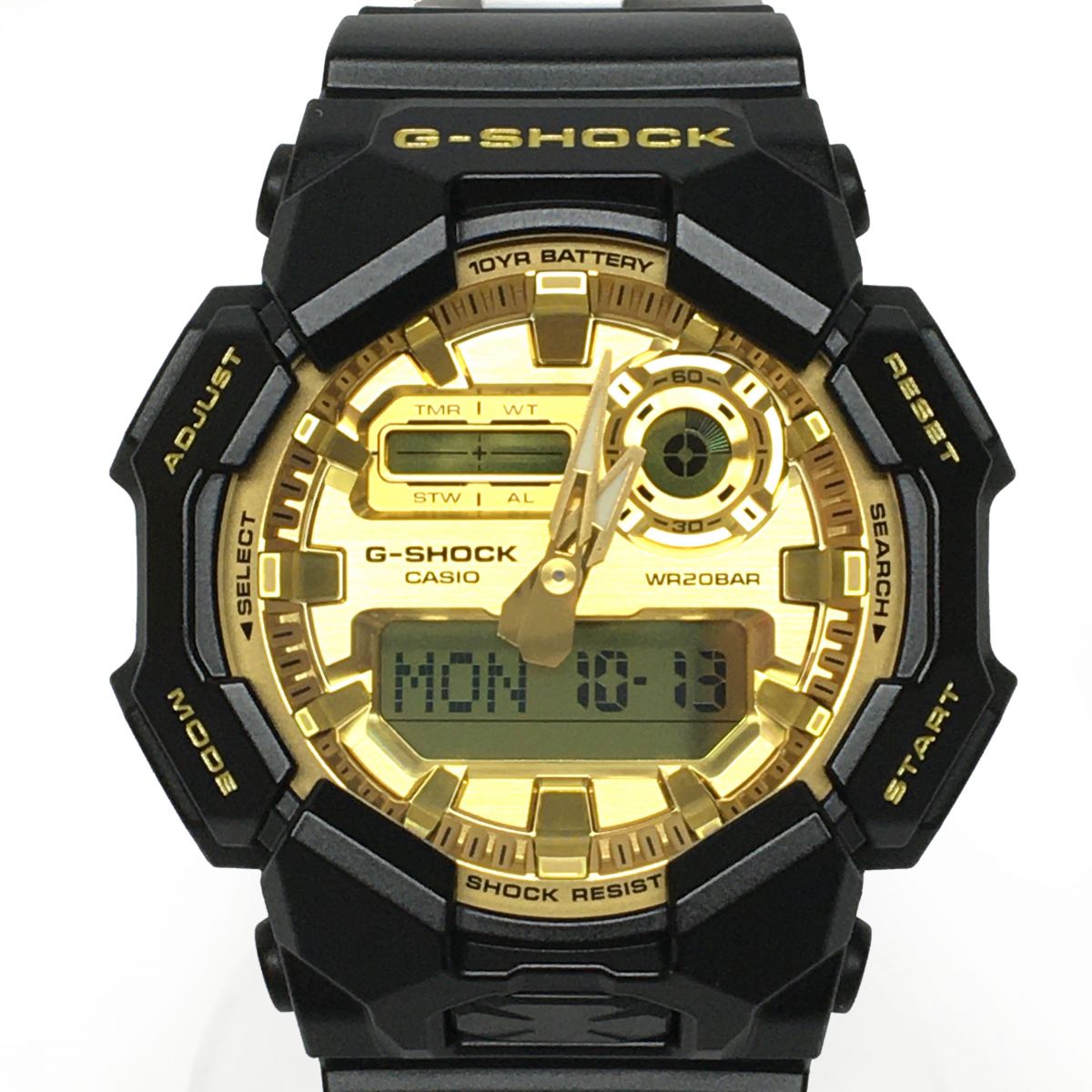 【新古品】 CASIO カシオ G-SHOCK GA-010GGB-1A9JF アナログデジタル 腕時計 【津山店】