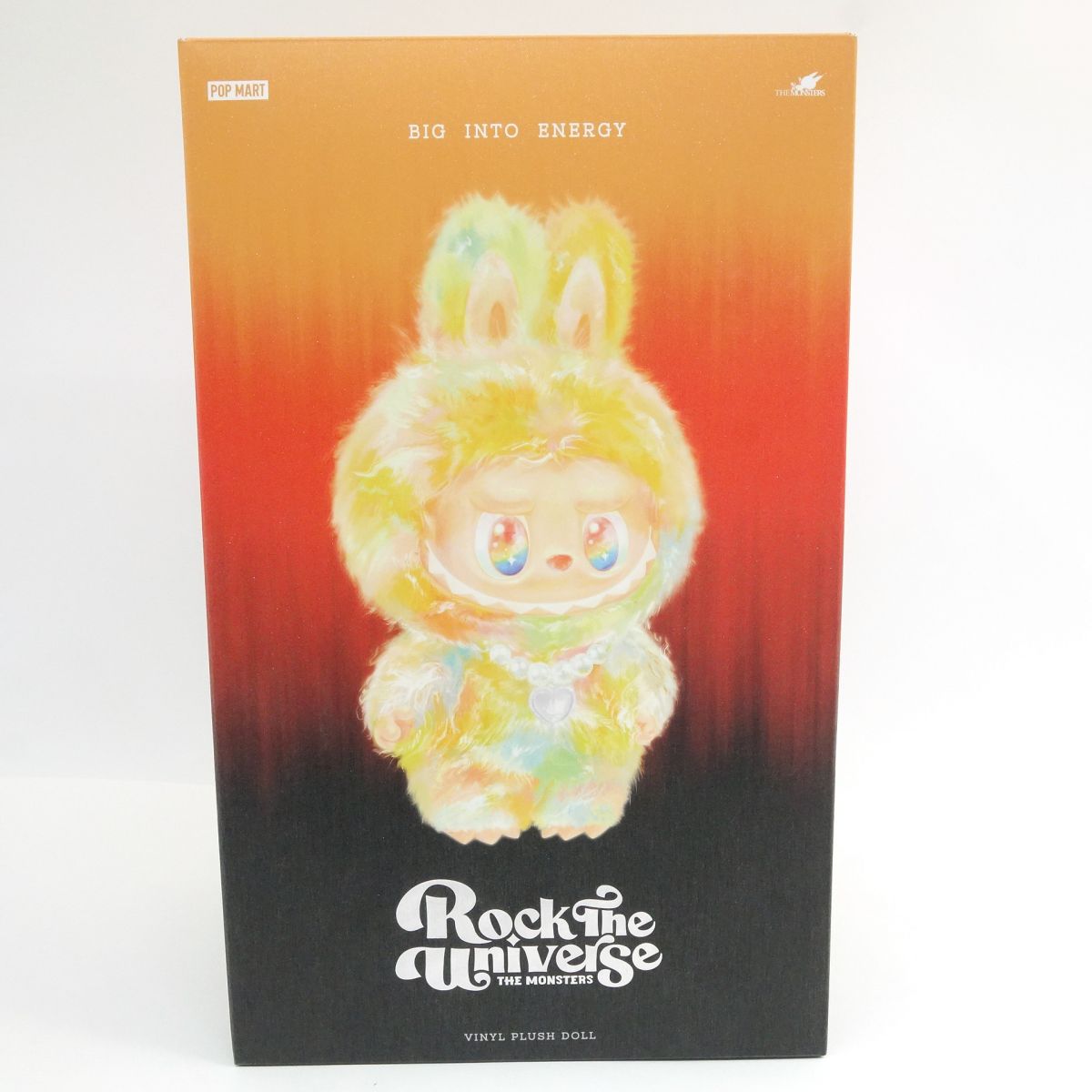 POP MART ポップマート THE MONSTERS Big into Energy 続きもの ROCK THE UNIVERSE ラブブ ぬいぐるみ ※中古