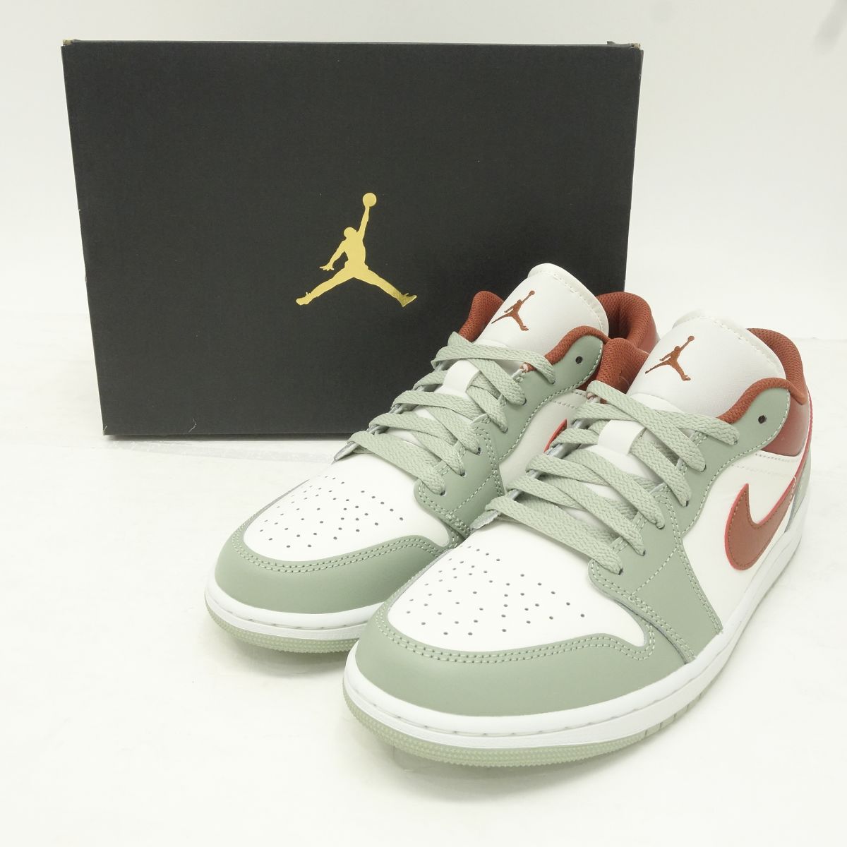 【未使用】NIKE ナイキ AIR JORDAN 1 LOW エアジョーダン ロー 553558-133 US10 28cm 箱有